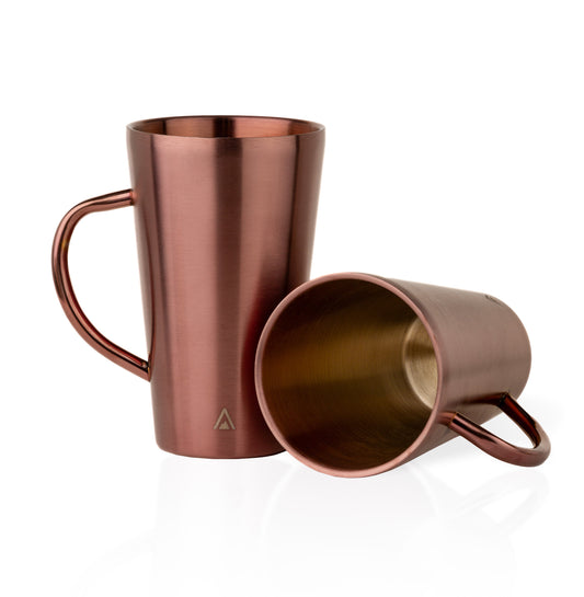 BigBak Double-Walled Stainless Steel Mugs set of 2